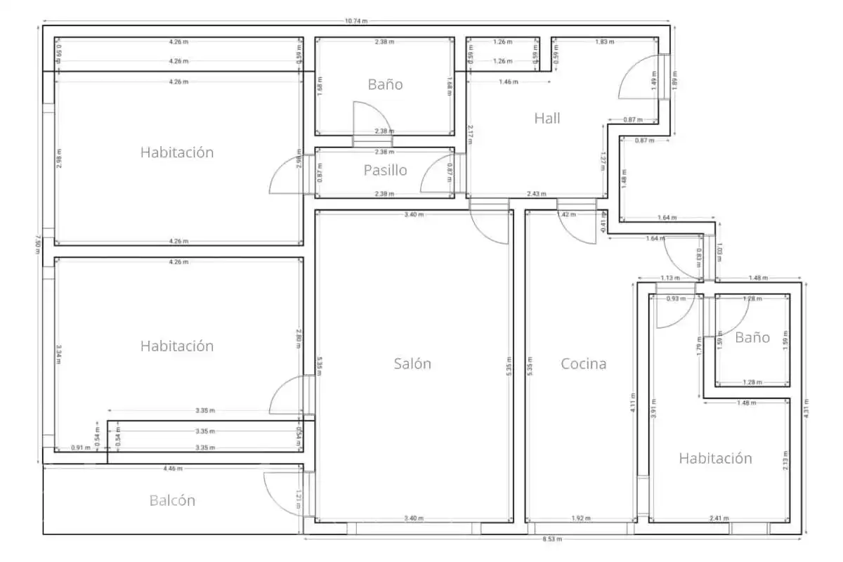 Flat for sale in Calle Santiago Rusiñol, Ciudad Universitaria