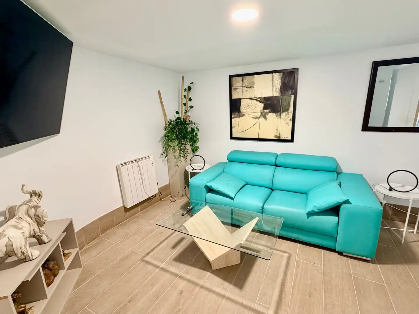 Sala de estar de Apartamento de alquiler en Torrelodones con Calefacción, Jardín privado y Terraza