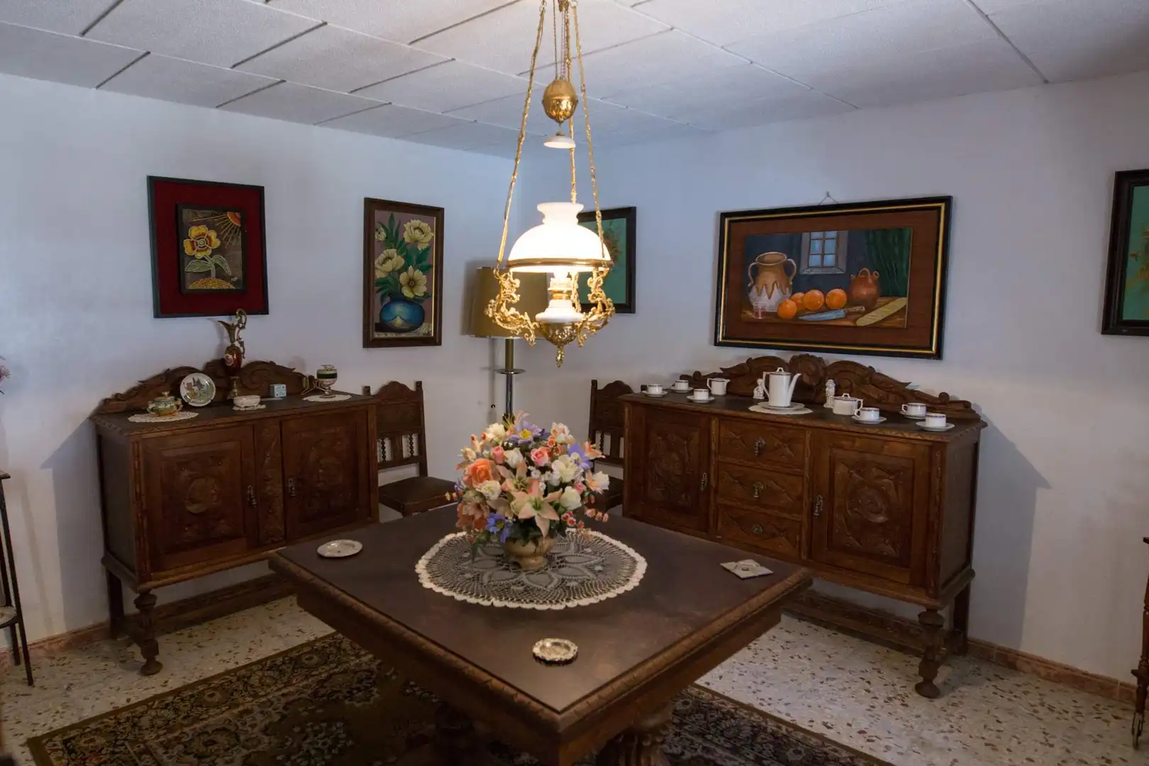 Dining room of Houses for sale in Gordoncillo  with Heating, Private garden and Storage room