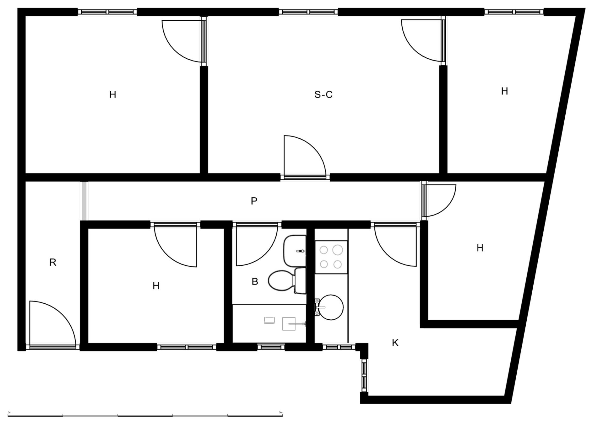 Flat for sale in  Barcelona Capital  with Oven
