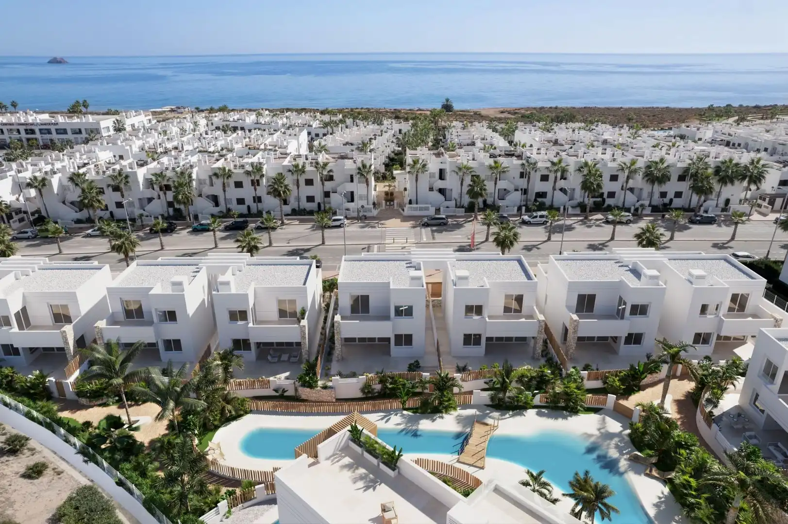 Vista exterior de Apartamento en venta en Pulpí con Jardín privado, Terraza y Balcón