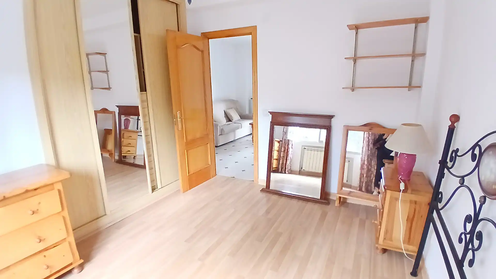 Schlafzimmer von Wohnung zum Verkauf in Collado Villalba mit Heizung, Parkett und Terrasse