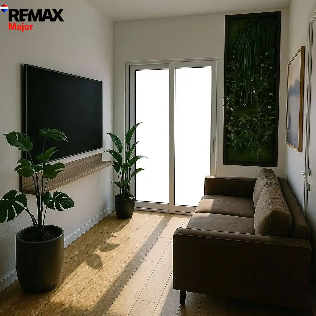 Sala de estar de Piso en venta en L'Hospitalet de Llobregat