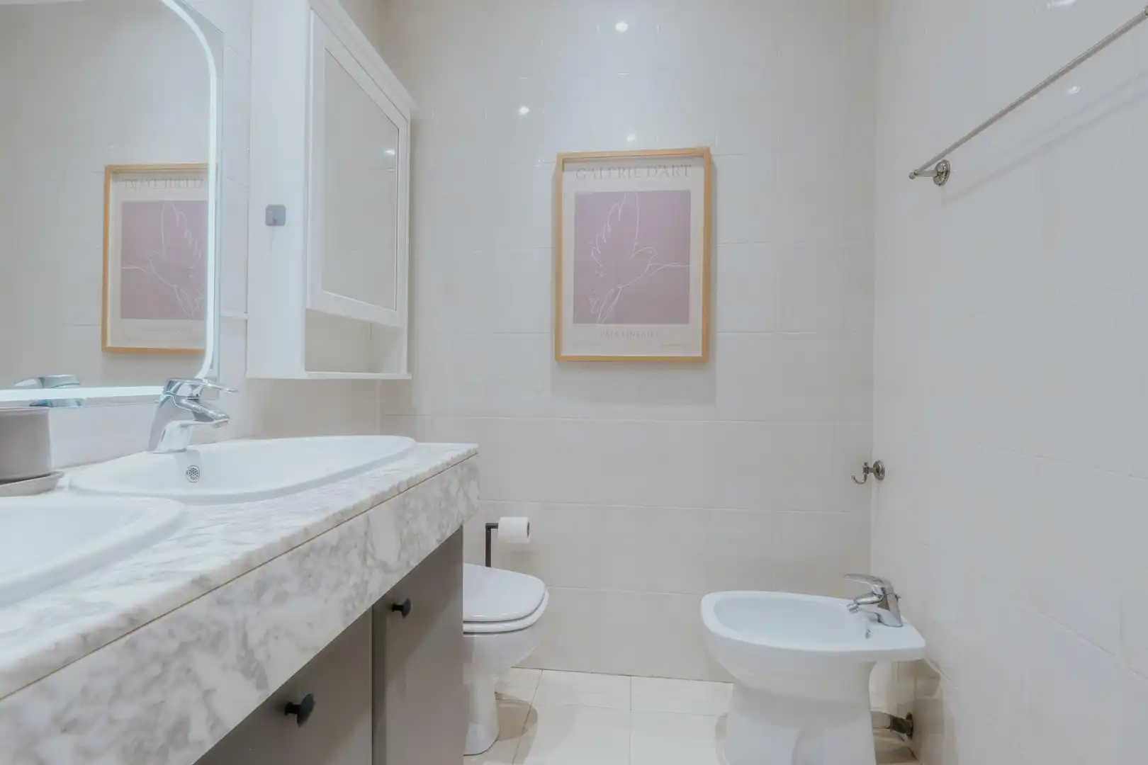 Badezimmer von Haus oder Chalet zur Miete in Sant Vicenç de Montalt mit Heizung und Terrasse