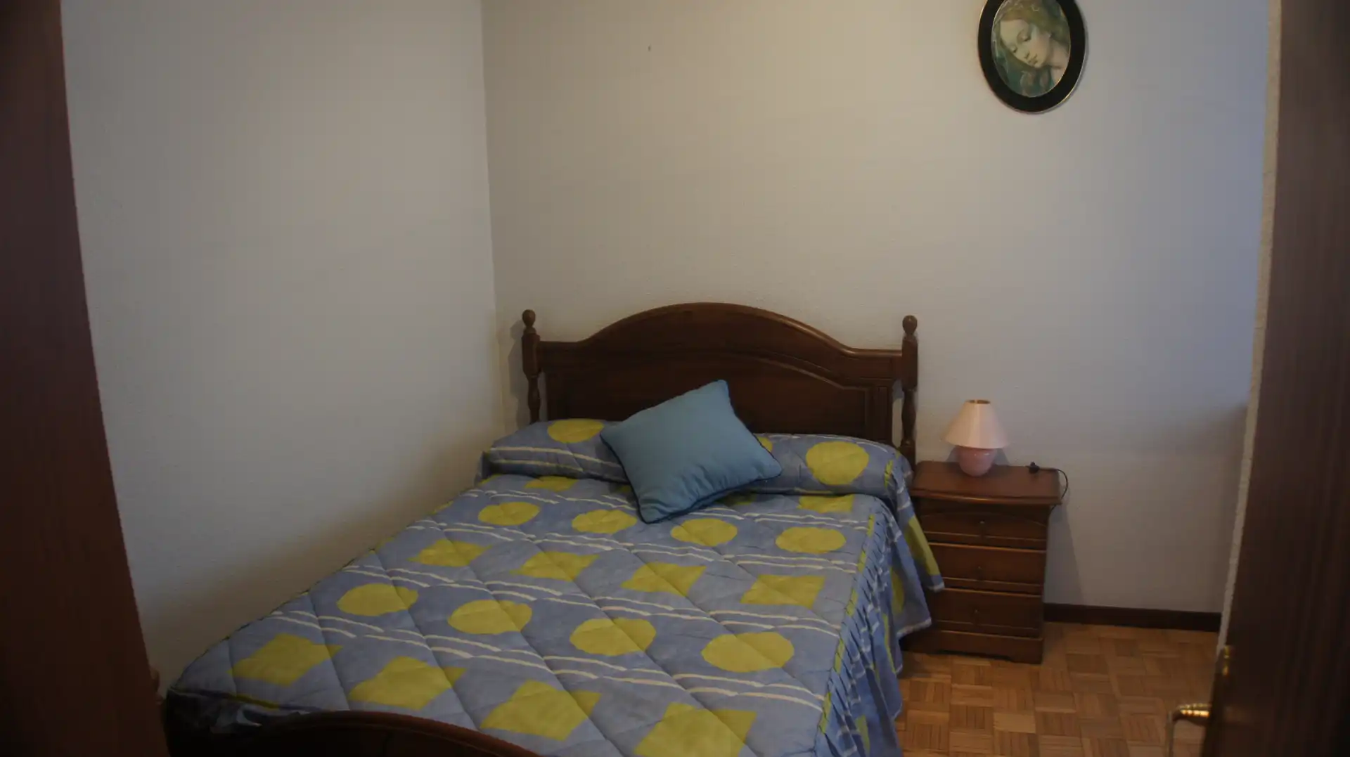 Bedroom of Flat for sale in Ávila  with Heating, Furnished and Balcony