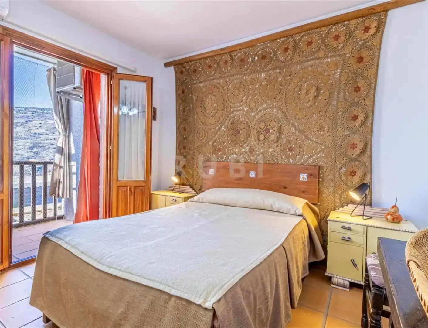Bedroom of Apartments for sale in Bubión  with Private garden, Swimming Pool and Furnished
