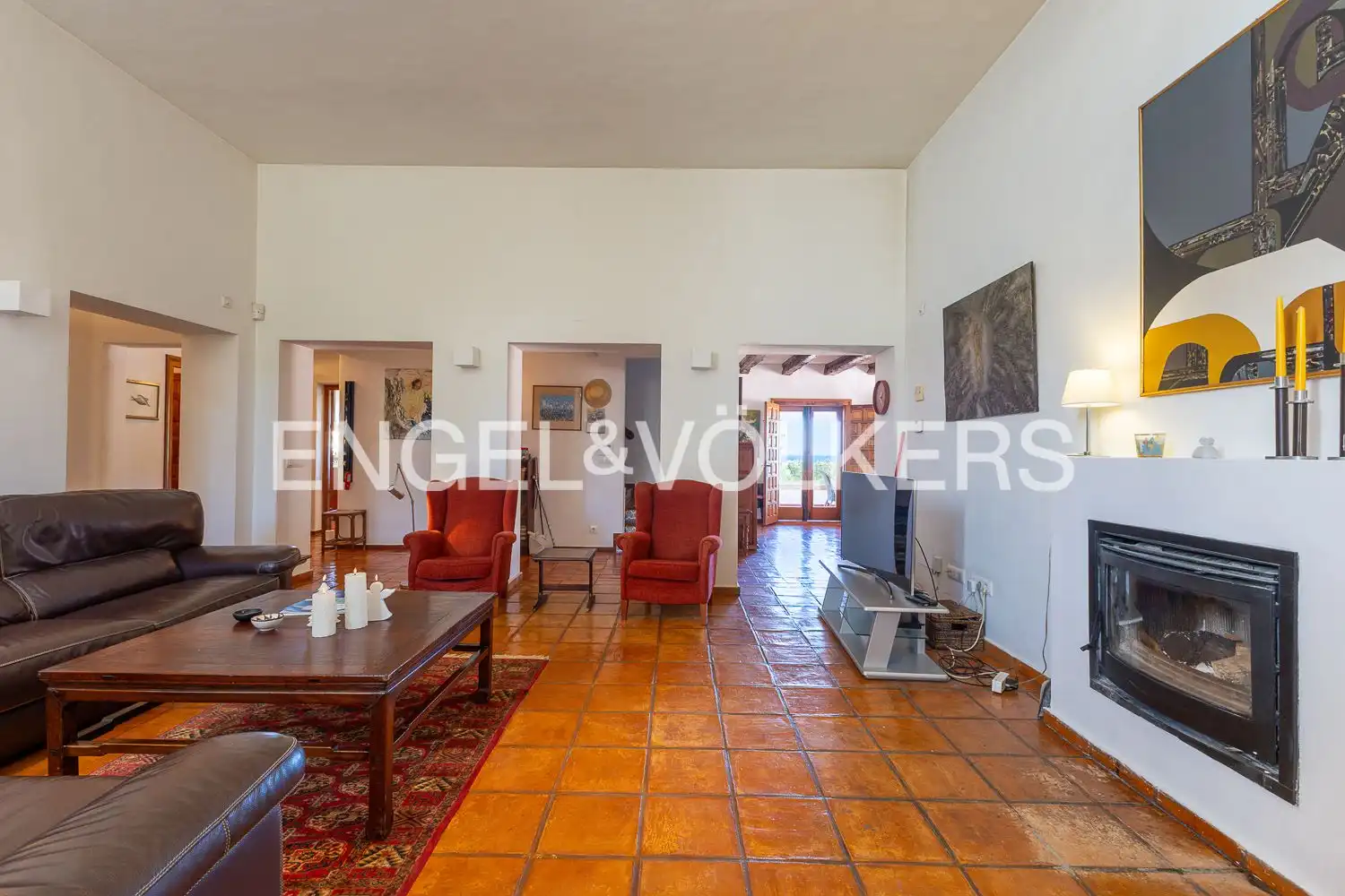 Living room of Houses for sale in Jávea / Xàbia  with Air Conditioner, Heating and Private garden