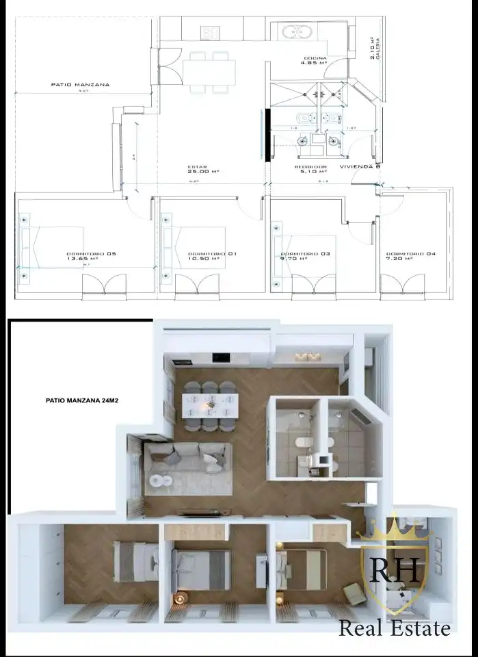 Piso en venta en  Palma de Mallorca