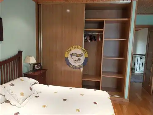 Bedroom of Houses for sale in Santovenia de la Valdoncina  with Heating, Terrace and Furnished