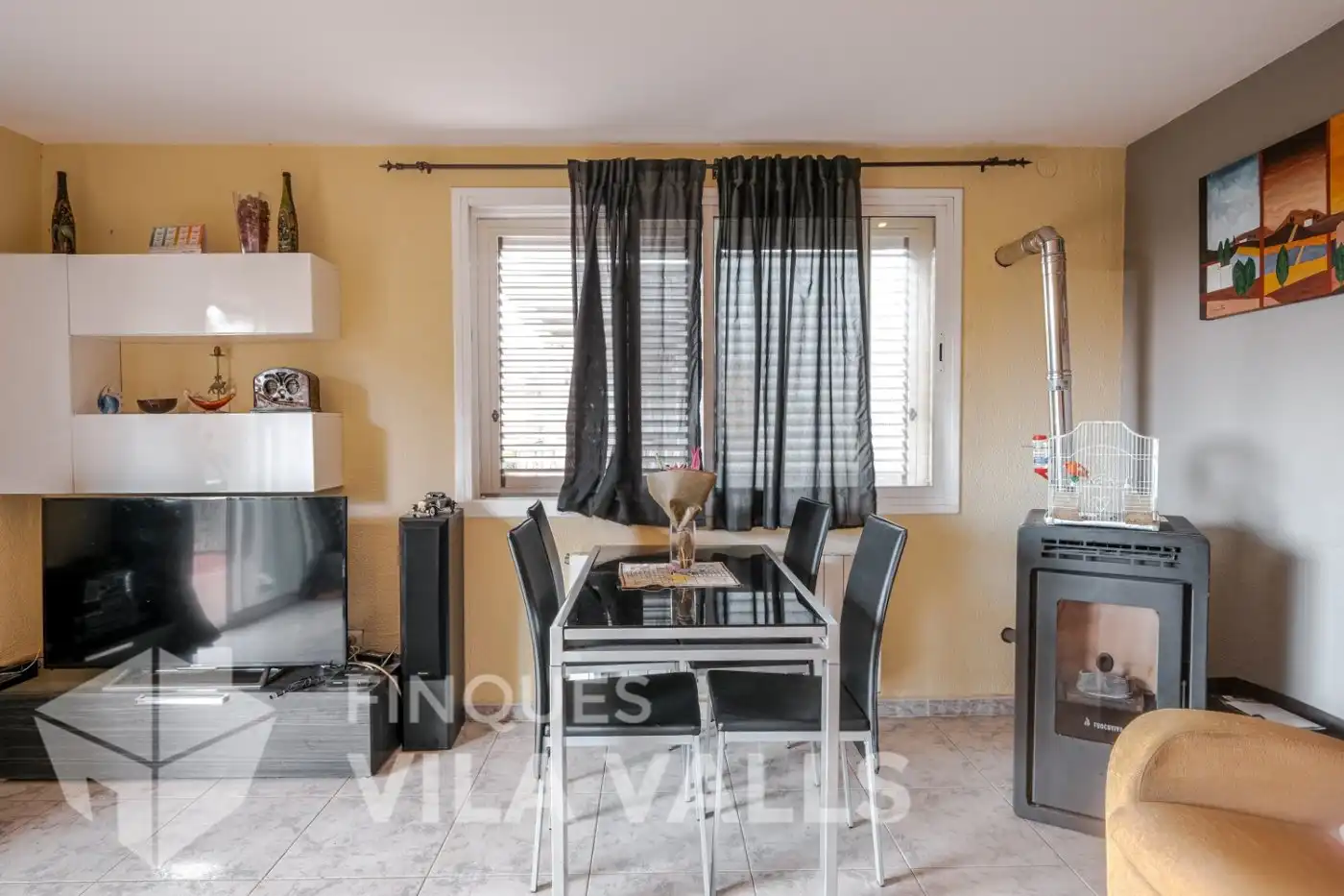 Comedor de Casa o chalet en venta en Bigues i Riells del Fai con Calefacción, Jardín privado y Terraza