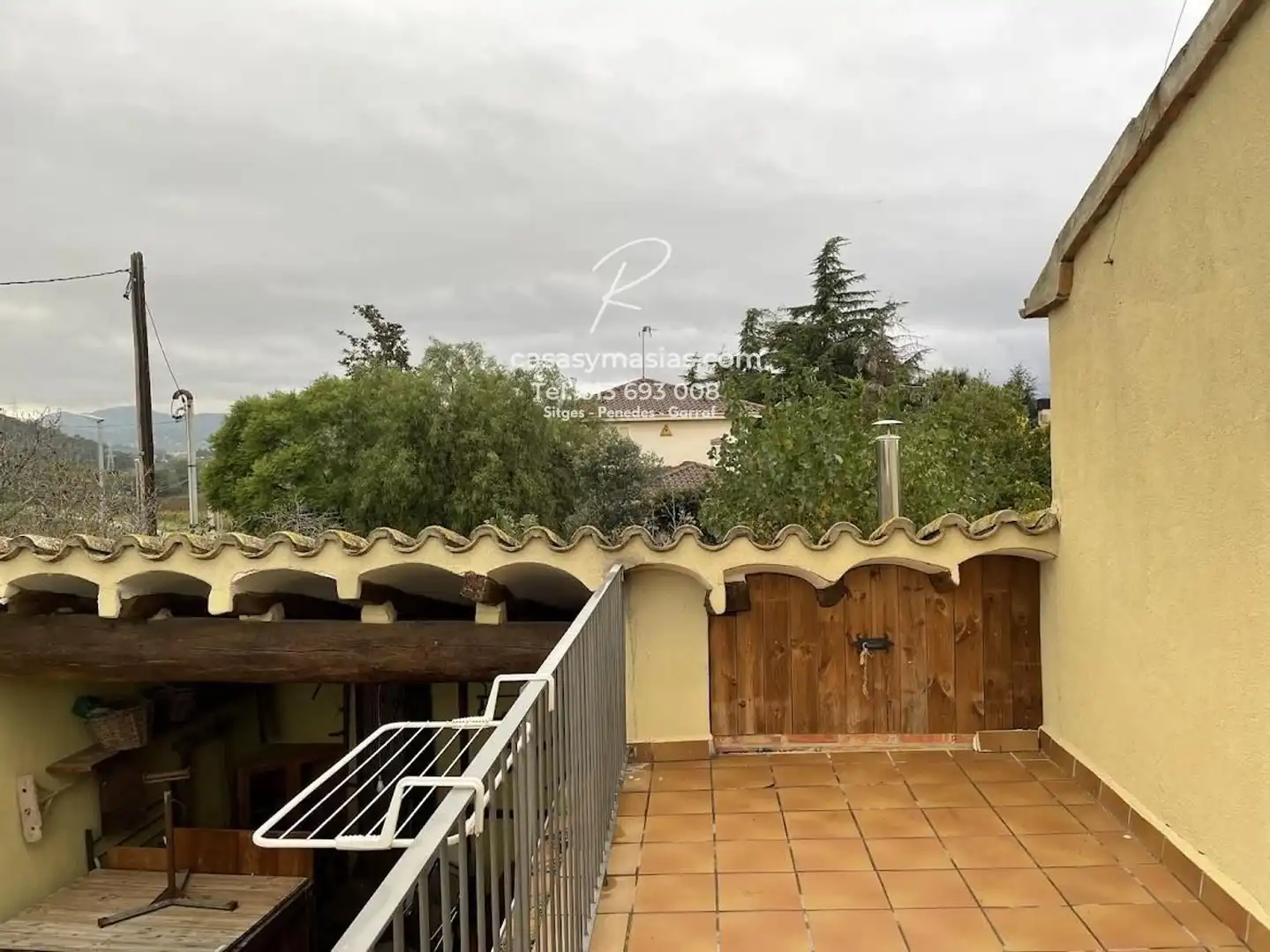 Terrace of Country homes for rent in Sant Martí Sarroca  with Heating and Balcony
