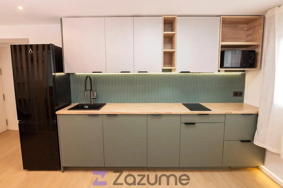 Kitchen of Flat for rent in Jaén  with Air Conditioner, Heating and Furnished