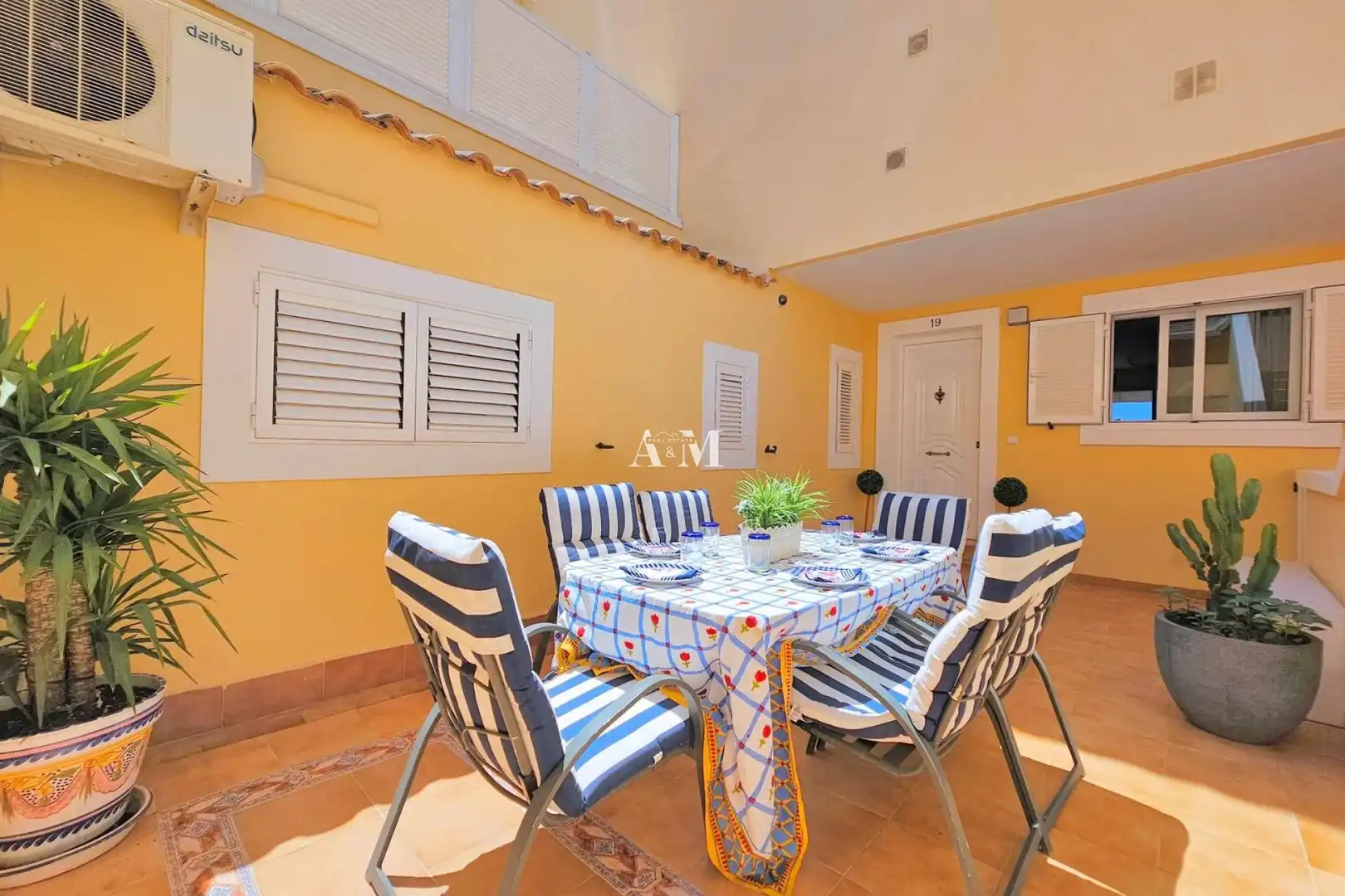 Terrace of Detached homes for rent in La Manga del Mar Menor  with Air Conditioner, Heating and Terrace