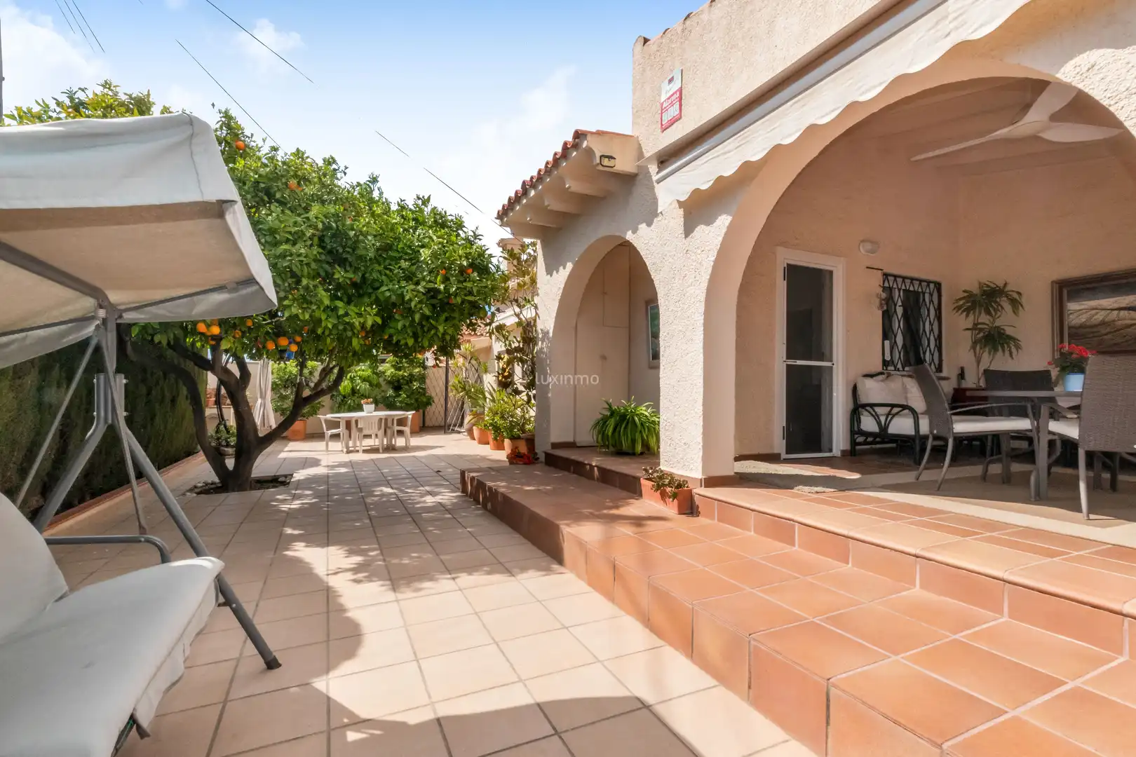 Terrassa de Casa o xalet en venda en L'Alfàs del Pi amb Aire condicionat i Terrassa