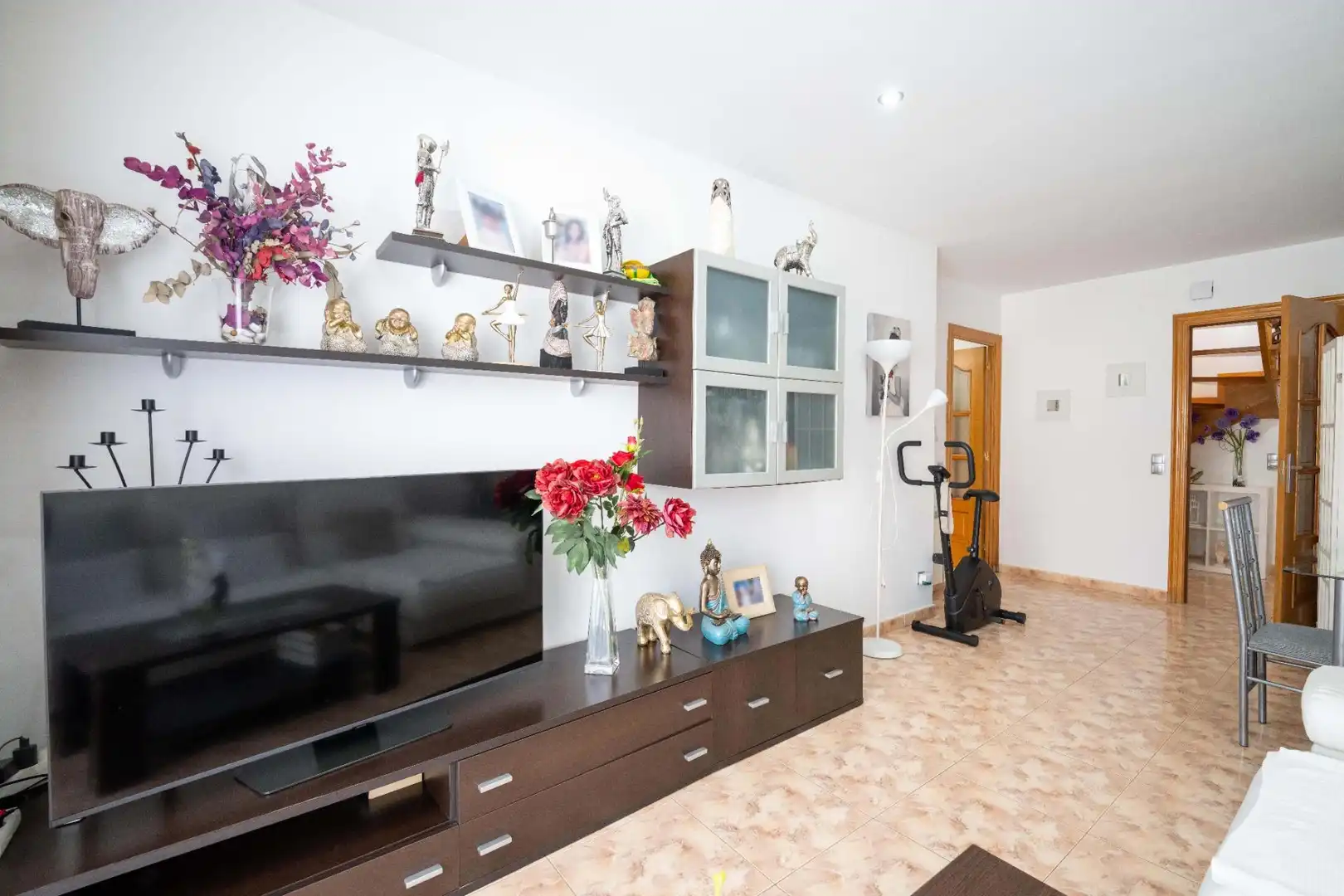 Sala de estar de Dúplex en venta en Mataró con Calefacción, Terraza y Balcón