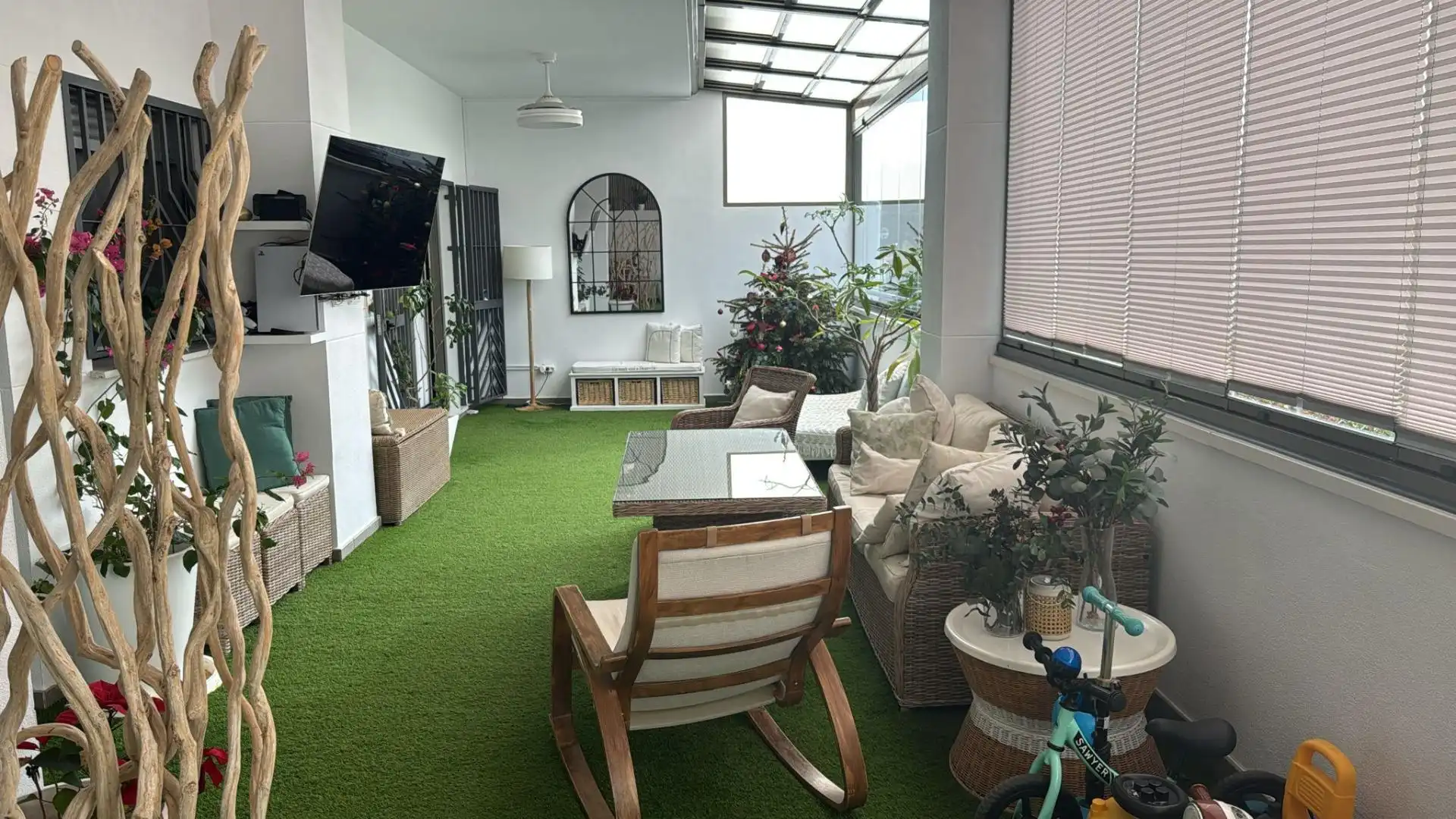 Terrace of Flat for sale in Torremolinos  with Air Conditioner, Private garden and Terrace