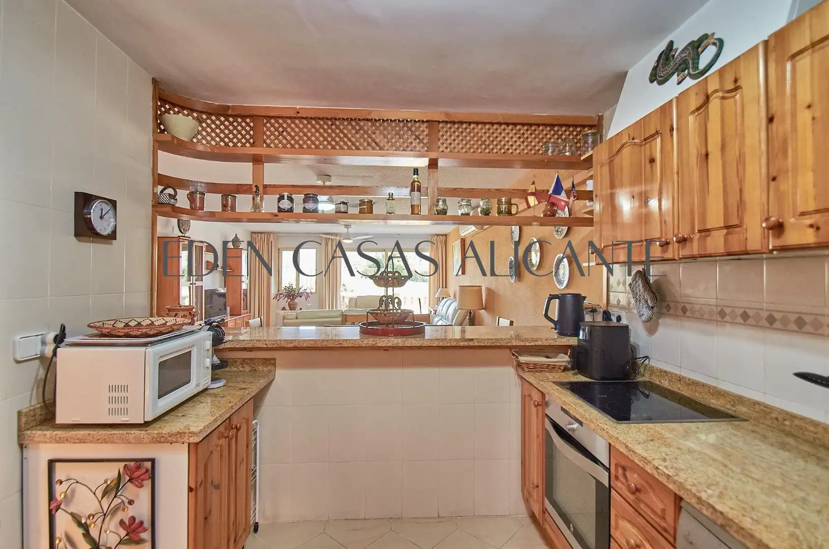 Kitchen of Flat for sale in El Campello  with Air Conditioner, Heating and Private garden