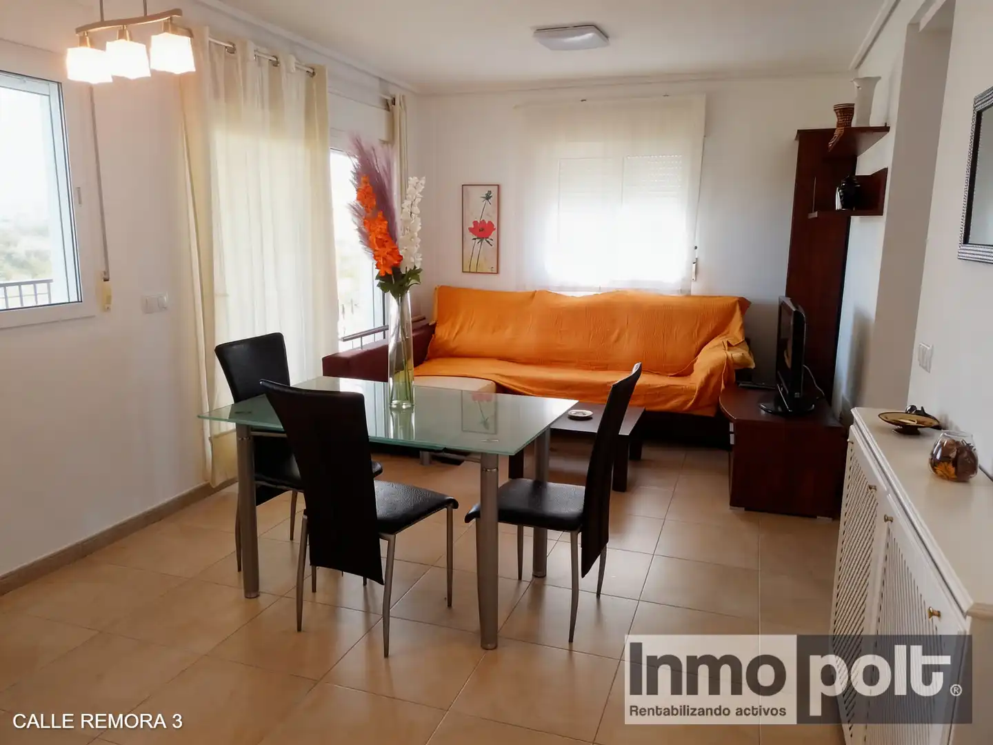 Sala de estar de Piso en venta en Torre-Pacheco con Aire acondicionado, Calefacción y Amueblado