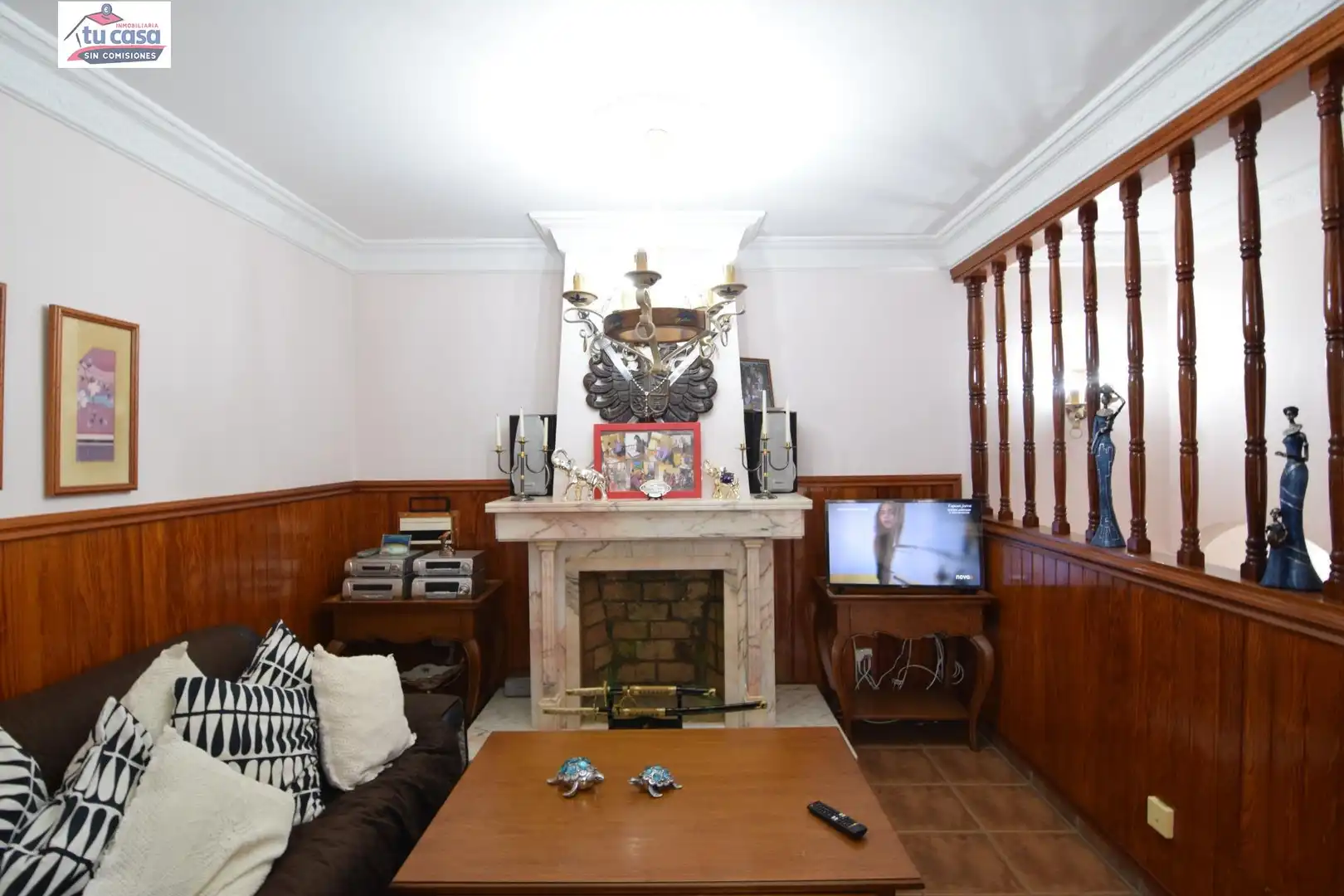 Living room of Houses for sale in Santa María de Guía de Gran Canaria  with Air Conditioner, Heating and Private garden