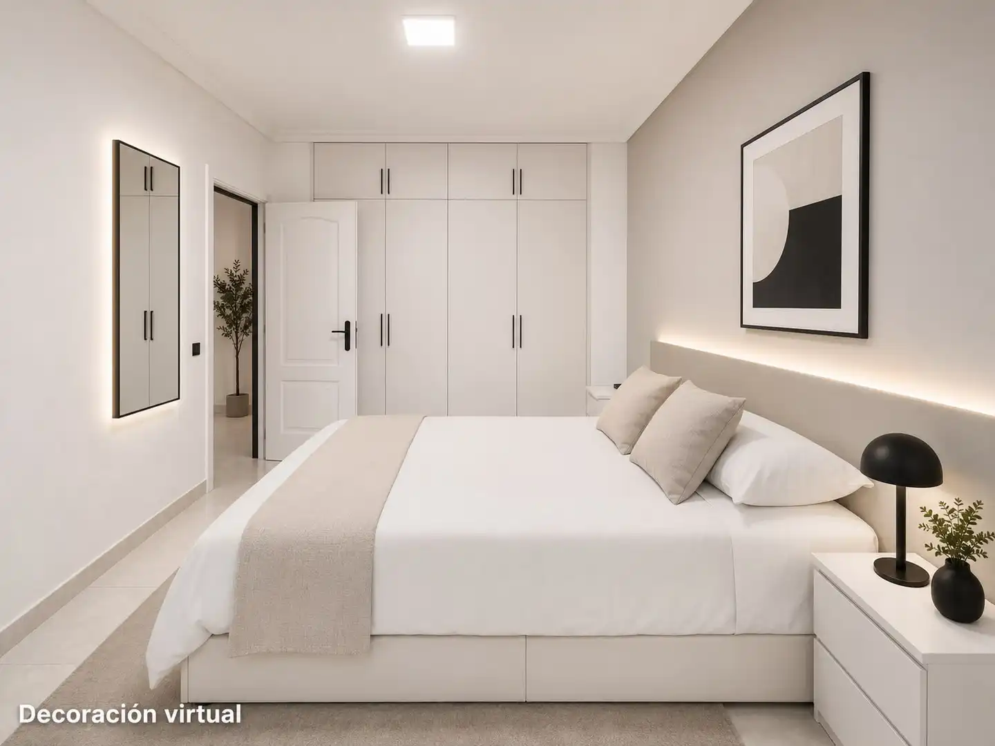 Bedroom of Flat for sale in Coslada  with Air Conditioner, Heating and Terrace