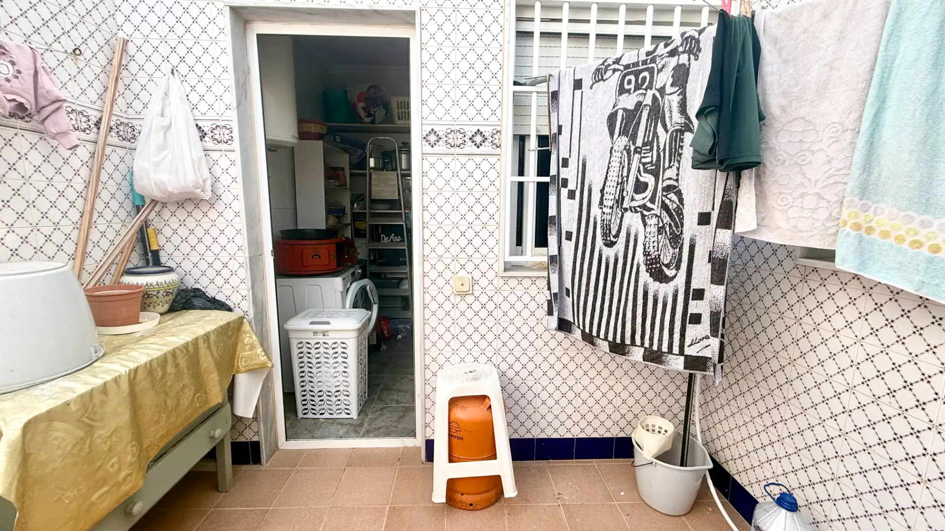 Balcony of Detached homes for sale in Roquetas de Mar  with Furnished
