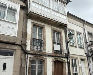 Vista exterior de Casa o xalet en venda en Santiago de Compostela  amb Terrassa