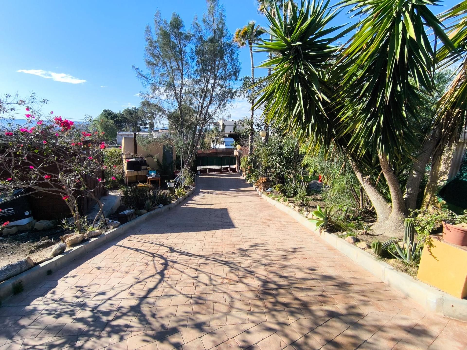 Vista exterior de Casa o xalet en venda en  Murcia Capital amb Aire condicionat, Jardí privat i Terrassa