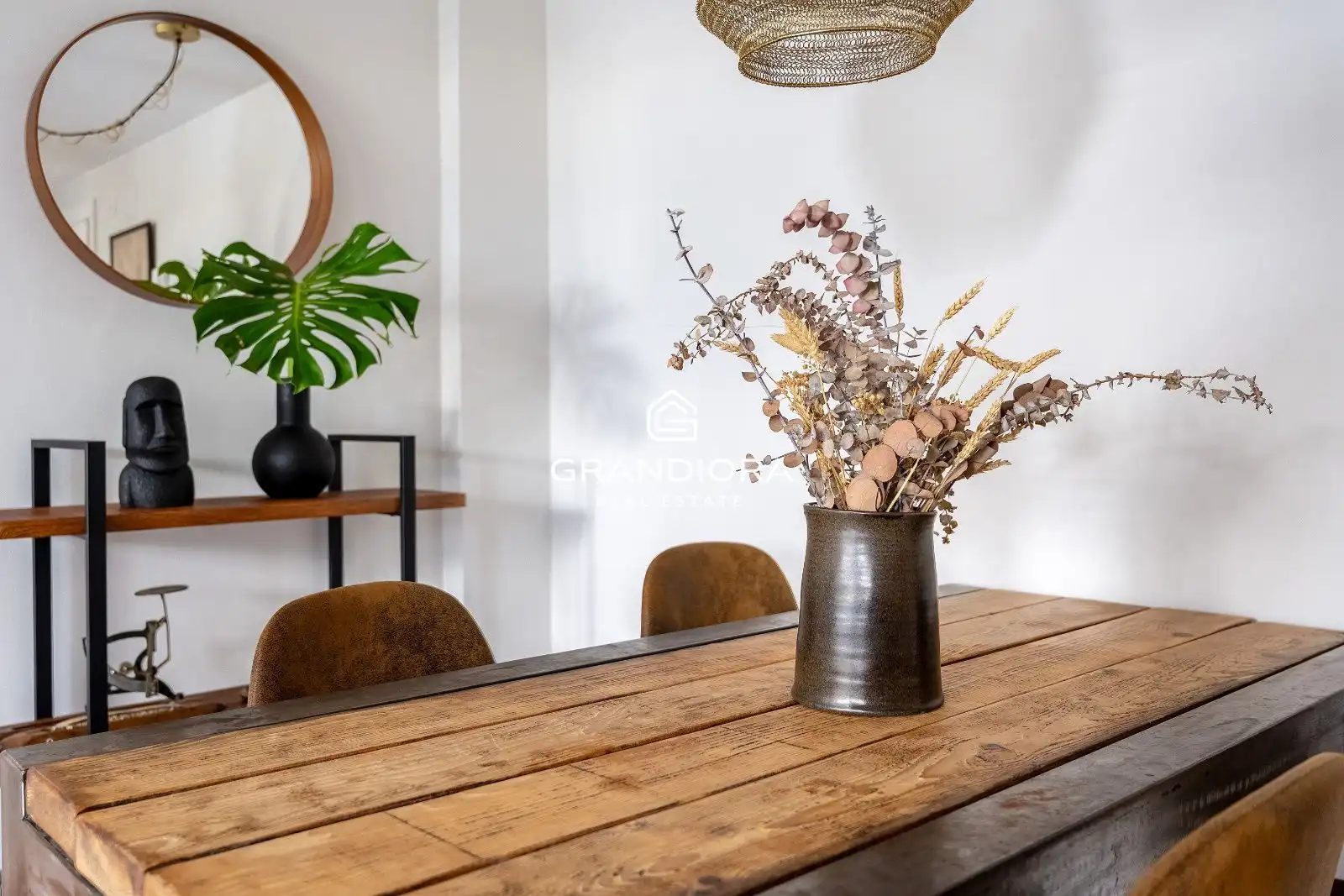 Esszimmer von Wohnung zur Miete in Sant Andreu de Llavaneres mit Klimaanlage, Terrasse und Schwimmbad