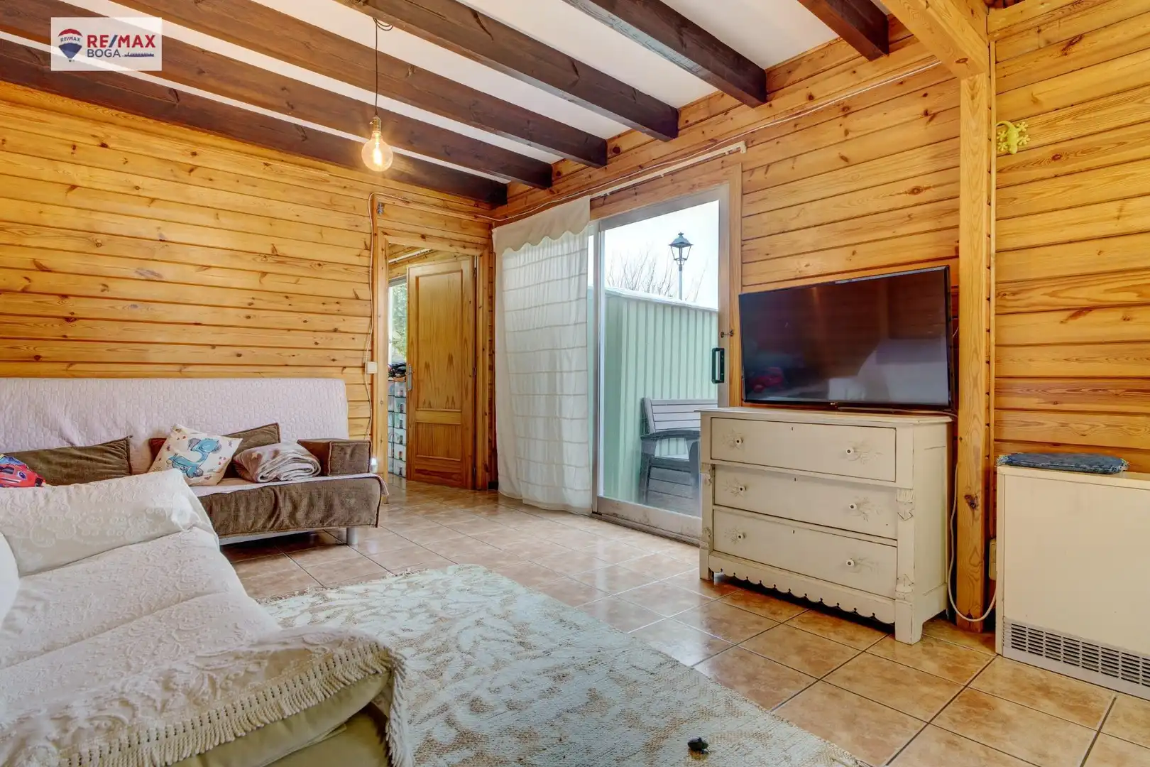 Sala de estar de Casa adosada en venta en Ayegui / Aiegi con Aire acondicionado, Jardín privado y Terraza