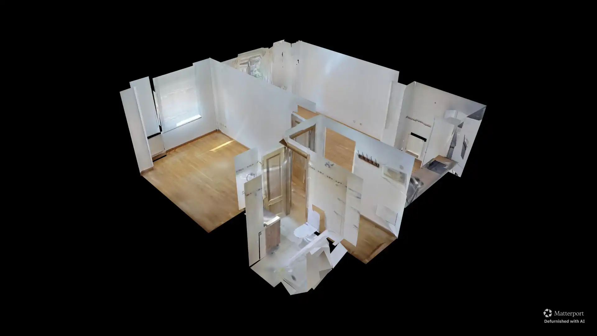 Dormitori de Apartament de lloguer en Pozuelo de Alarcón amb Calefacció, Parquet i Terrassa