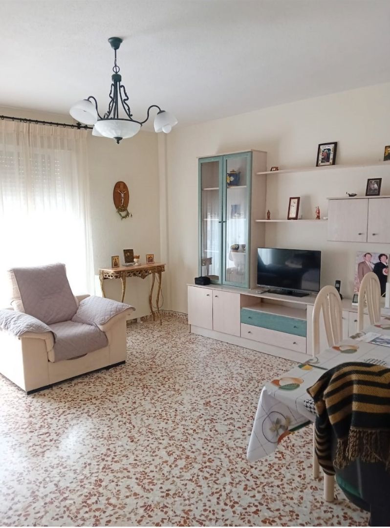 Living room of Flat for sale in Malagón  with Air Conditioner, Heating and Furnished