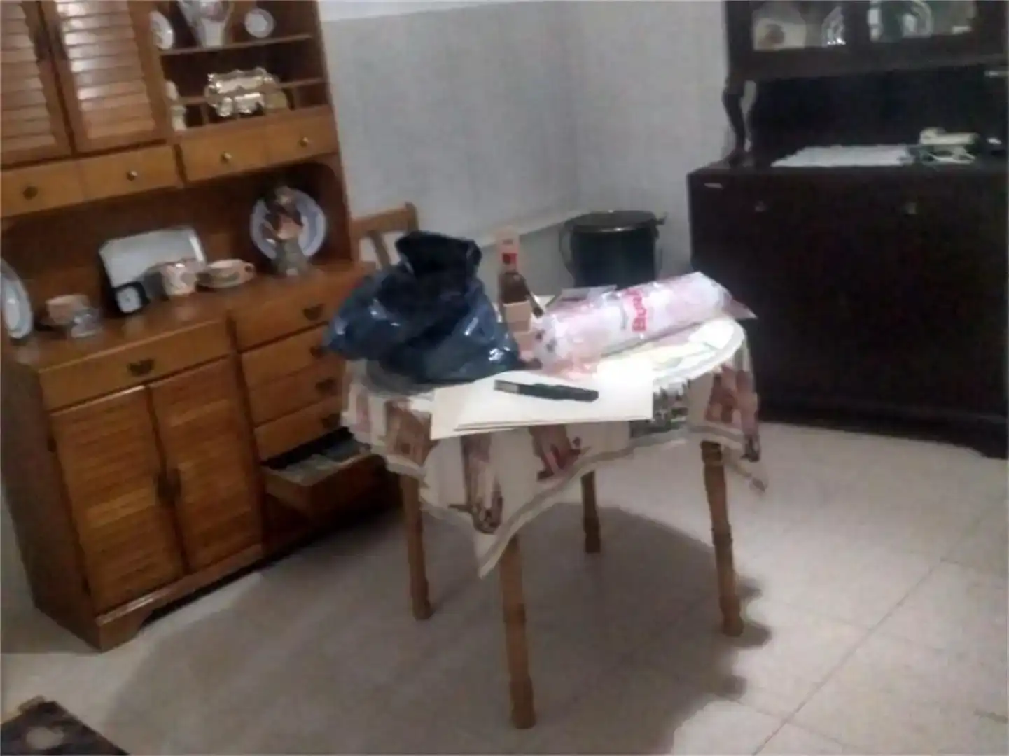Menjador de Casa adosada en venda en Hinojosas de Calatrava amb Aire condicionat