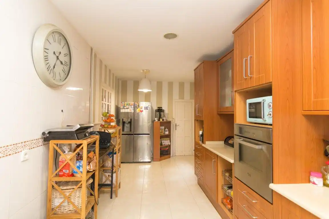 Kitchen of Houses for sale in Sant Cugat del Vallès  with Air Conditioner, Heating and Private garden