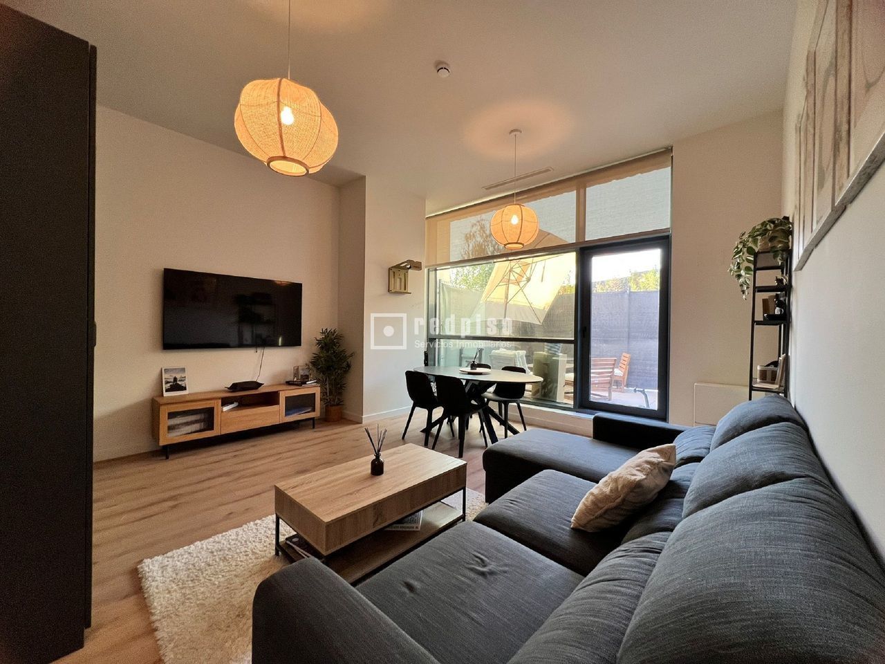 Sala d'estar de Loft en venda en San Sebastián de los Reyes amb Aire condicionat, Calefacció i Terrassa