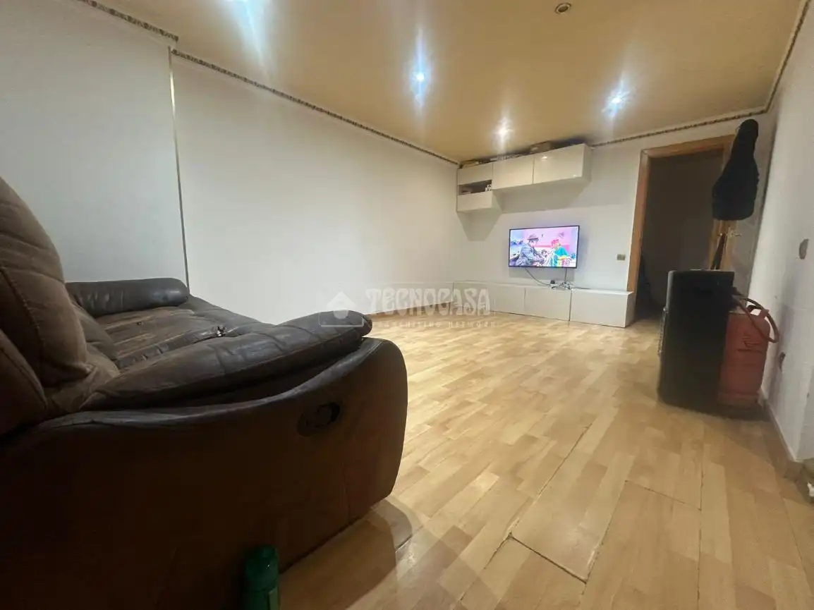 Sala de estar de Piso en venta en Barcelona con Aire acondicionado y Balcón