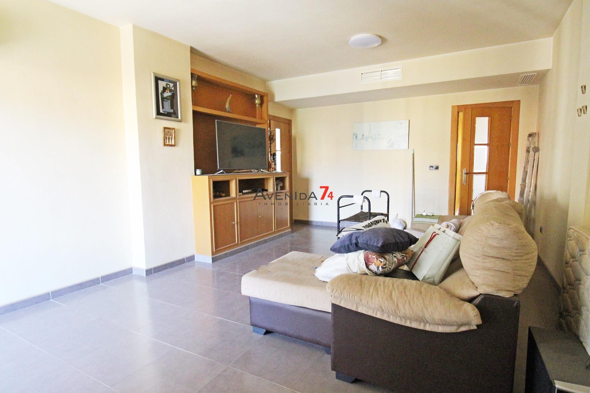 Living room of Flat for sale in Lorca  with Air Conditioner, Storage room and Balcony