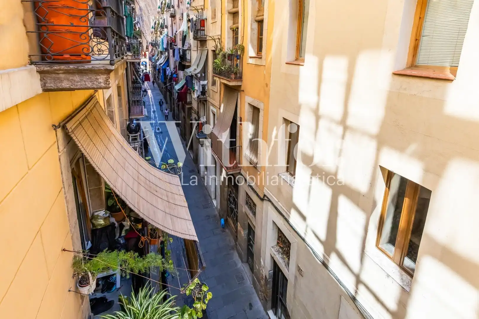 Vista exterior de Piso en venta en Barcelona con Aire acondicionado, Calefacción y Amueblado