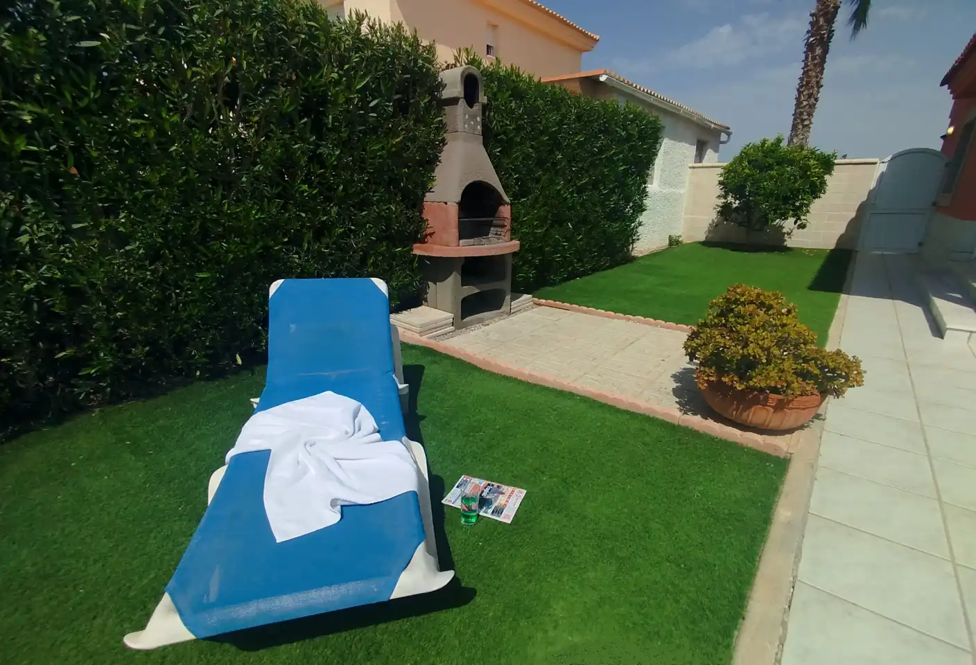 Terraza de Casa o chalet en venta en La Manga del Mar Menor con Aire acondicionado, Calefacción y Jardín privado