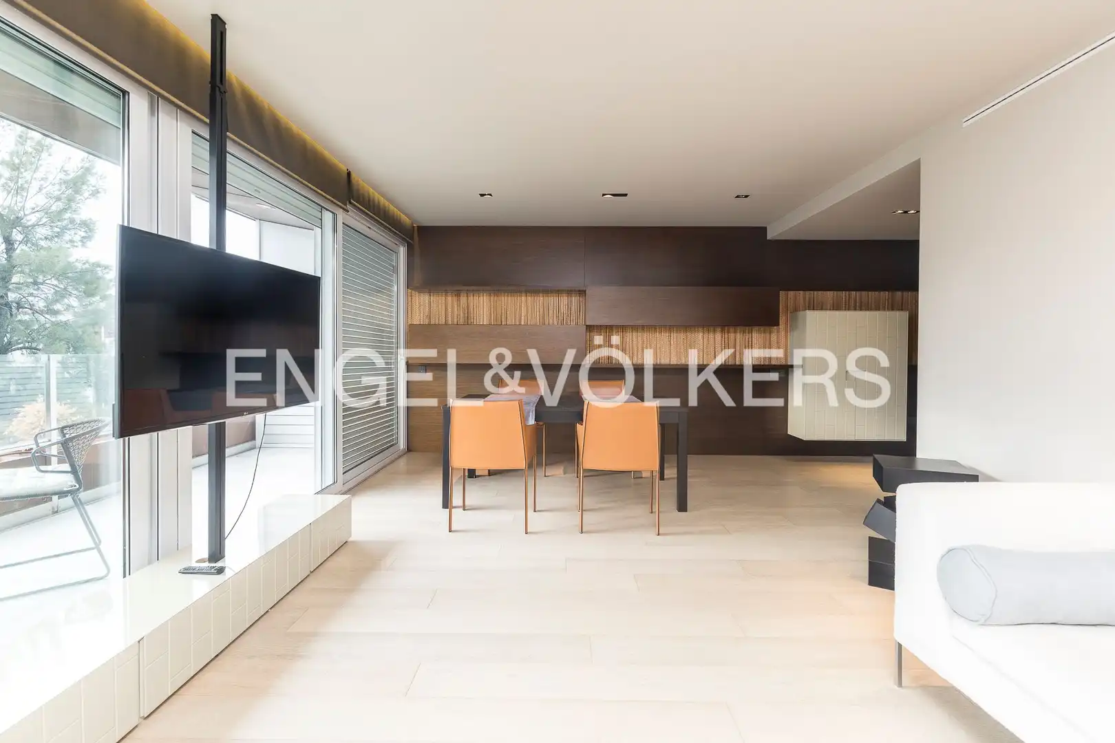 Sala de estar de Piso en venta en Sarrià - Sant Gervasi