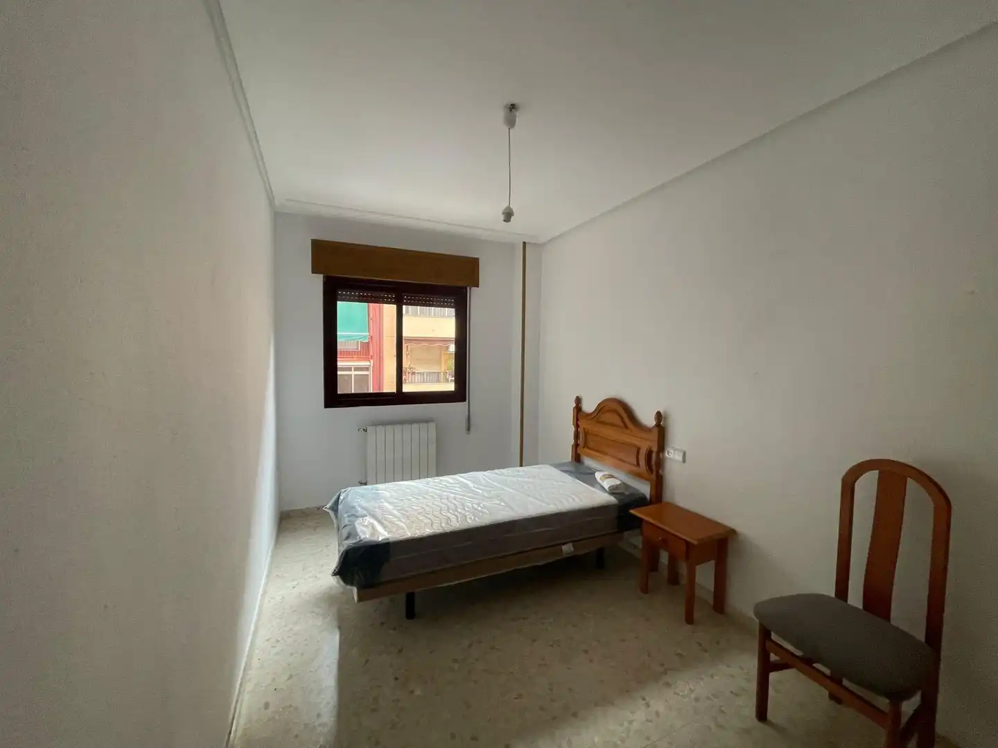 Bedroom of Flat for rent in Cáceres  with Heating, Terrace and Furnished