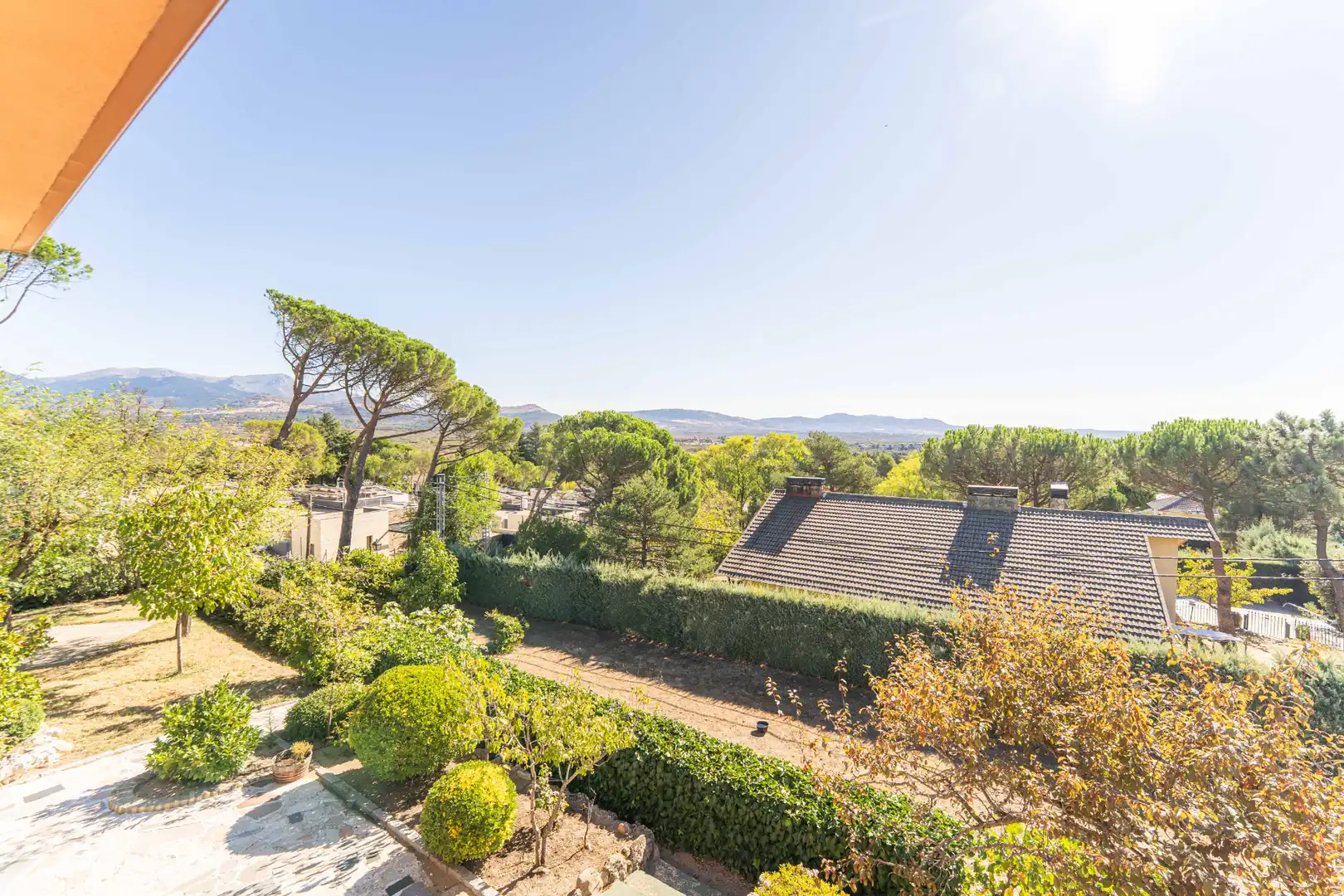Garden of Houses for sale in Guadarrama  with Air Conditioner, Heating and Private garden
