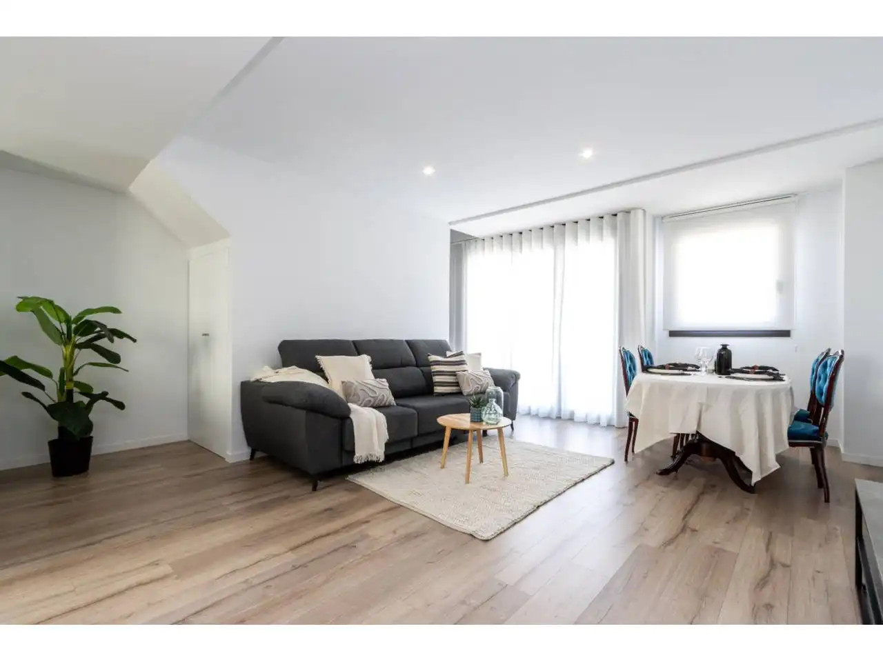 Sala d'estar de Dúplex en venda en Terrassa amb Aire condicionat, Calefacció i Parquet