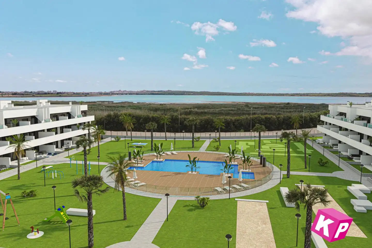 Habitación de Piso en venta en Guardamar del Segura con Aire acondicionado, Jardín privado y Terraza