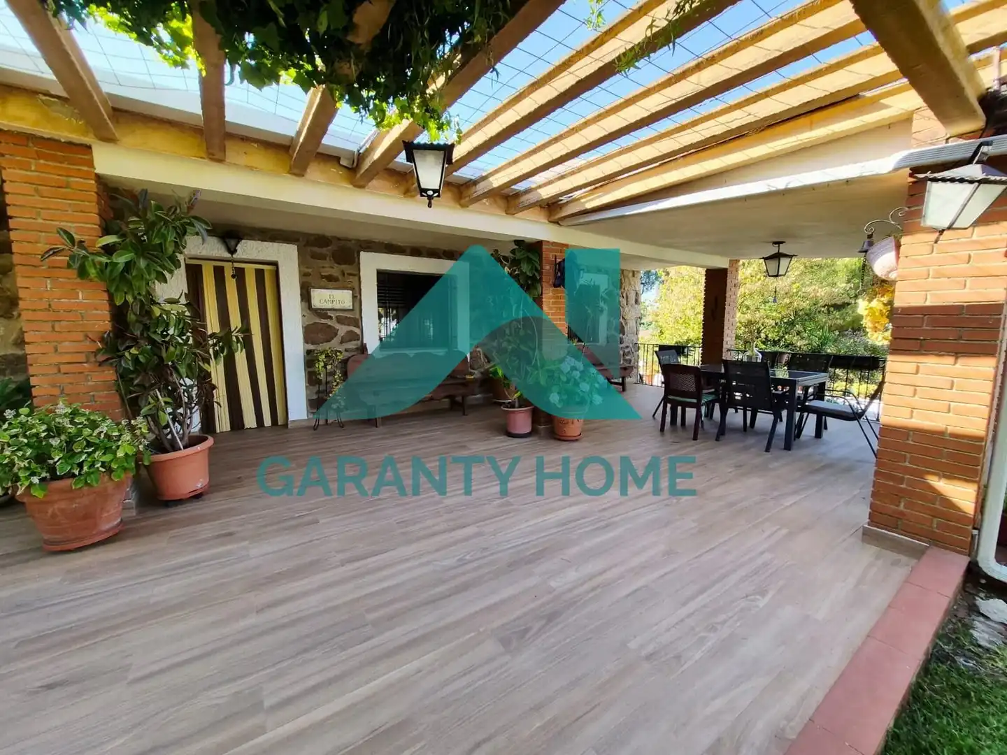 Terrace of Houses for sale in Casar de Cáceres  with Air Conditioner, Private garden and Terrace