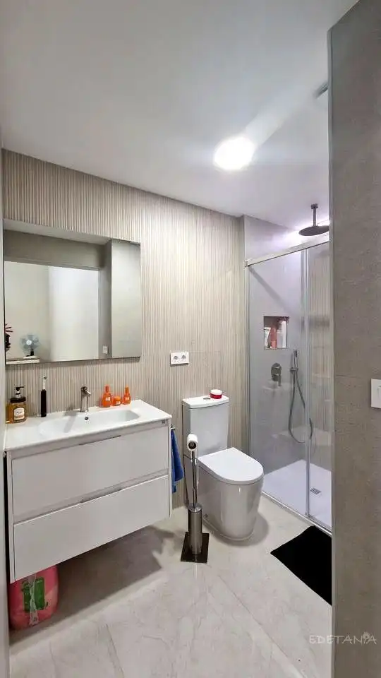 Baño de Estudio de alquiler en Moncada con Aire acondicionado y Amueblado