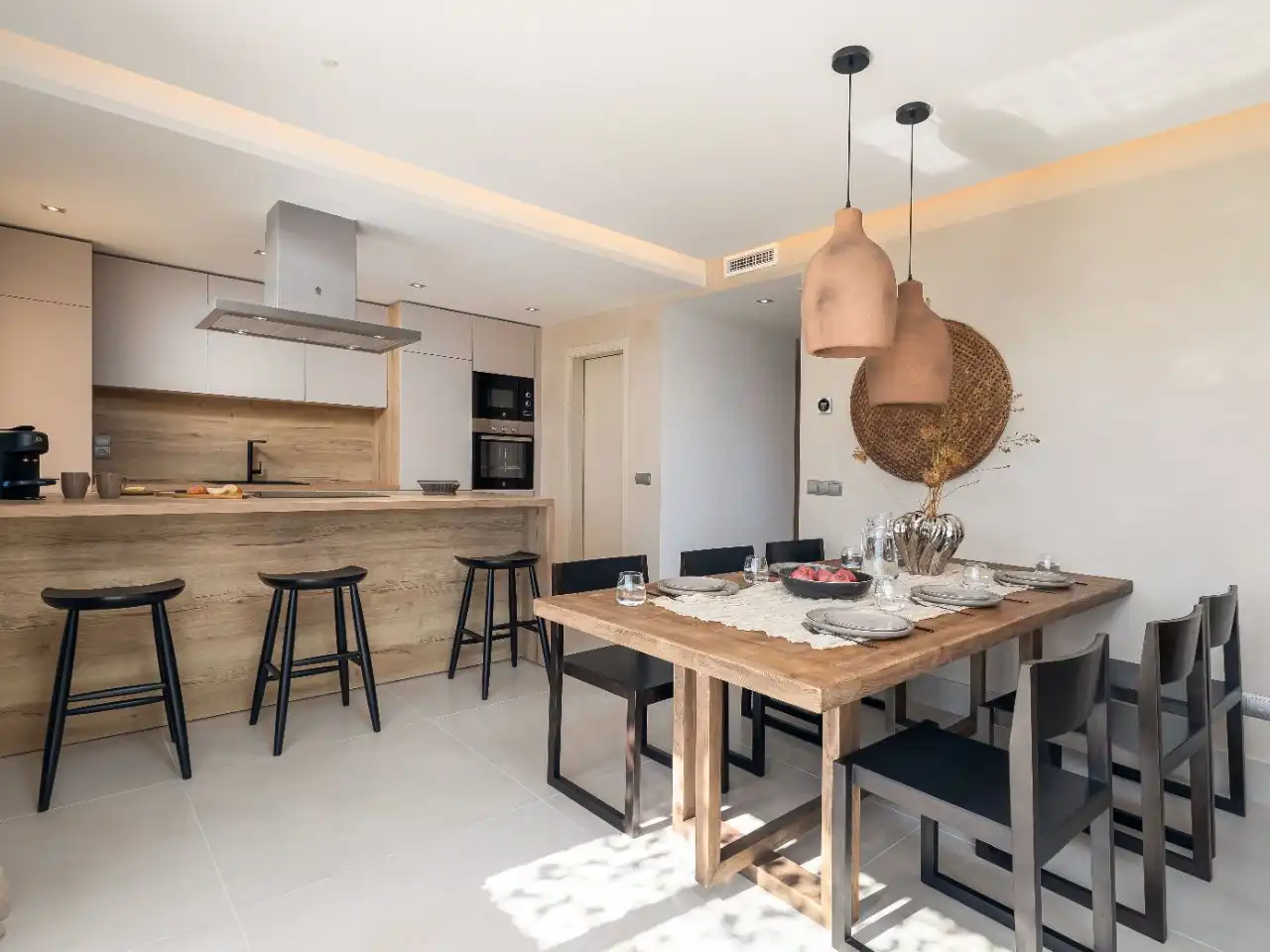 Cocina de Apartamento en venta en Mijas con Aire acondicionado, Terraza y Balcón