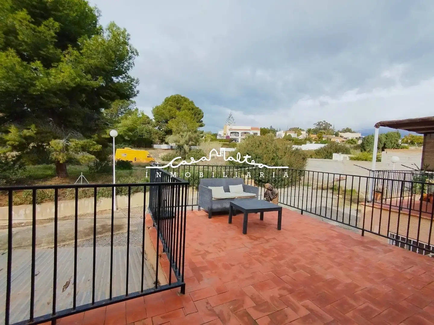 Terrassa de Apartament de lloguer en Altea amb Aire condicionat, Calefacció i Jardí privat