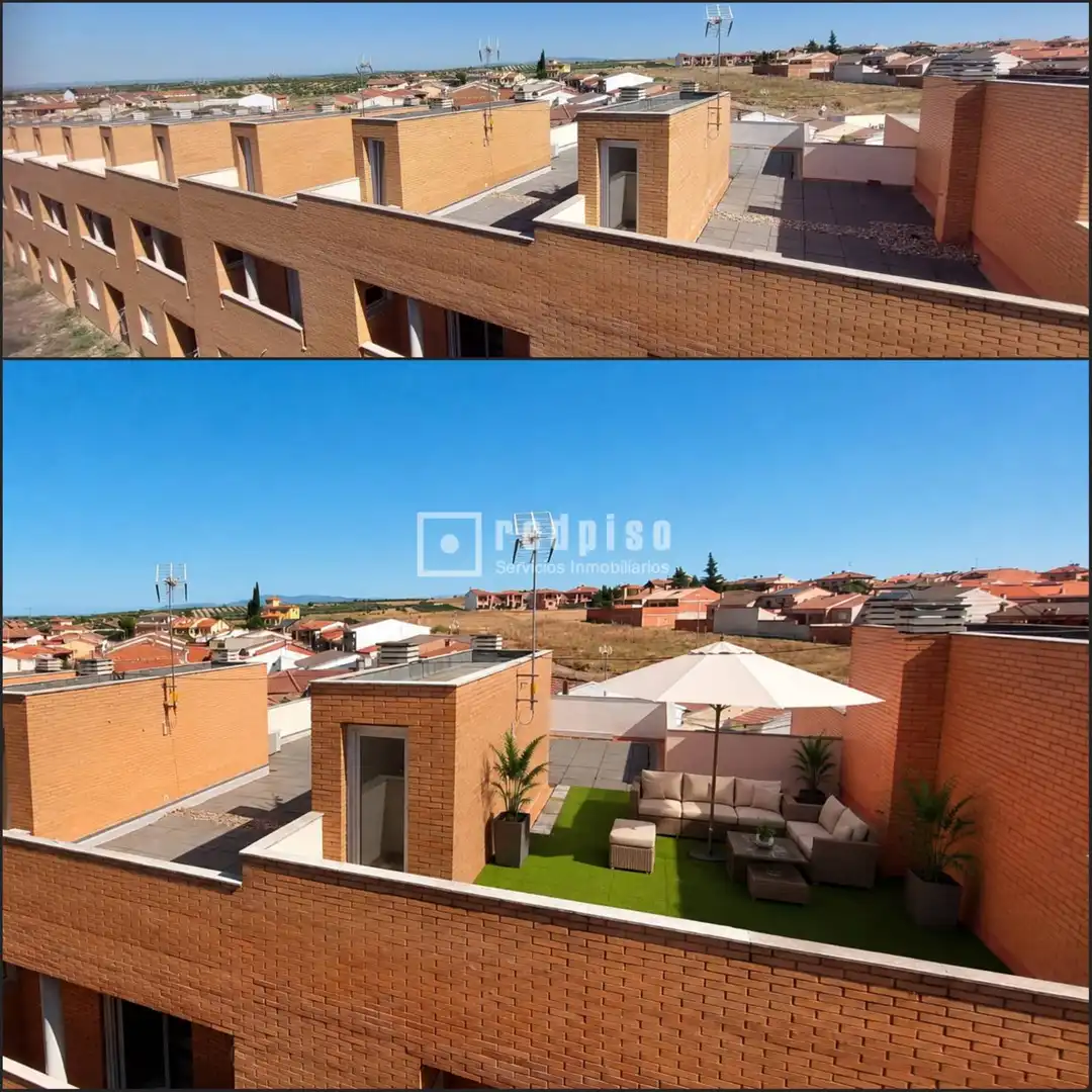Terrassa de Casa o xalet en venda en Cebolla amb Aire condicionat, Calefacció i Jardí privat