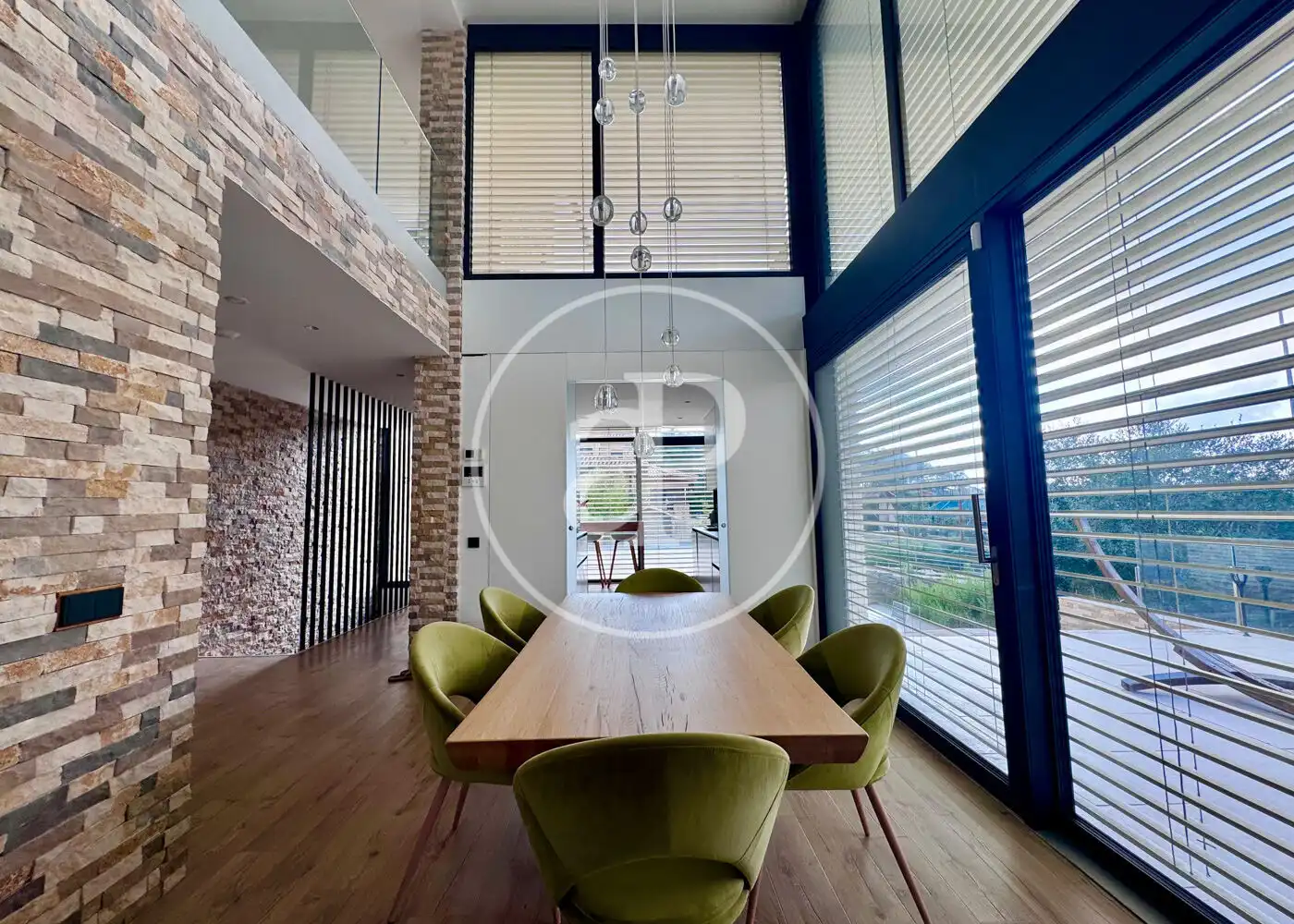 Comedor de Casa o chalet en venta en Begues con Aire acondicionado, Calefacción y Jardín privado