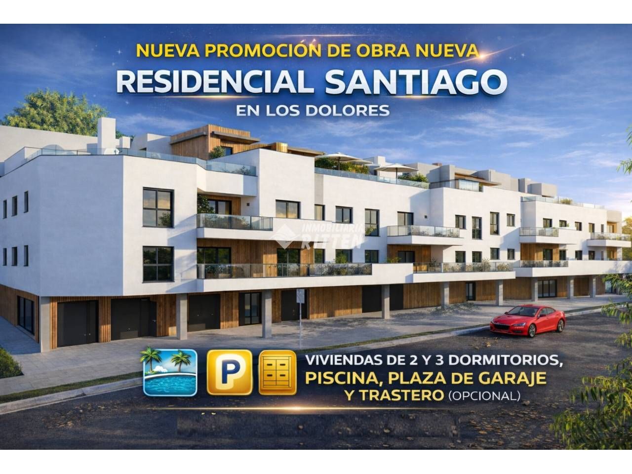 Vista exterior de Piso en venta en Cartagena con Aire acondicionado, Terraza y Trastero